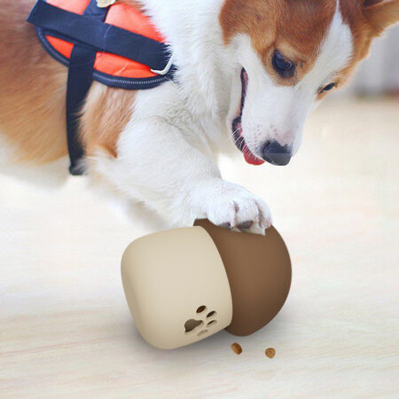 Pet Silicone Food Leaking Toy-Mushroom Type